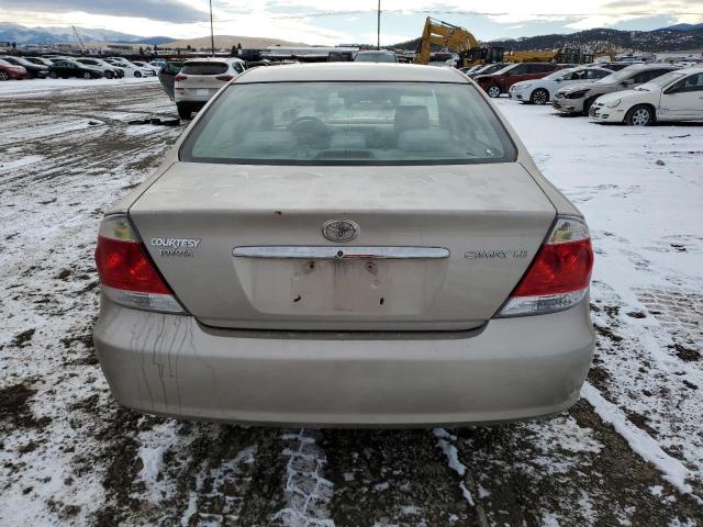 4T1BE32K35U565901 - 2005 TOYOTA CAMRY LE BEIGE photo 6