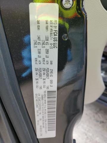 2C4RC1CG3FR728312 - 2015 CHRYSLER TOWN & COU TOURING L BLACK photo 13