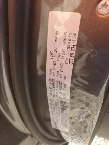 2C4RC1FG5JR287576 - 2018 CHRYSLER PACIFICA TOURING PLUS Gris photo 13