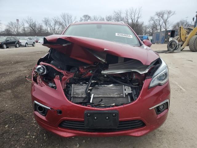 LRBFXDSA6HD240806 - 2017 BUICK ENVISION ESSENCE RED photo 5