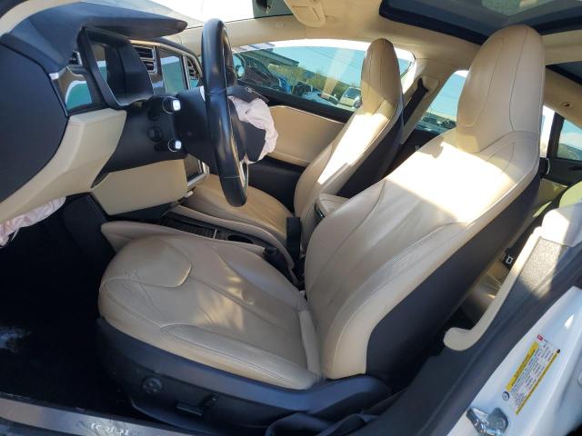 5YJSA1H28EFP68397 - 2014 TESLA MODEL S WHITE photo 7