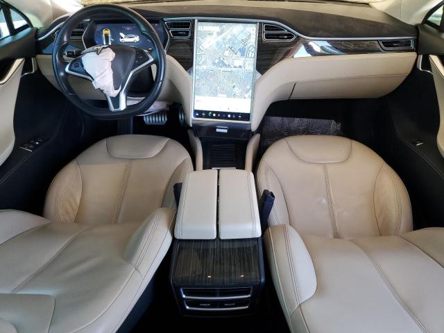 5YJSA1H28EFP68397 - 2014 TESLA MODEL S WHITE photo 8