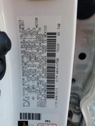 3TMJU62N37M035661 - 2007 TOYOTA TACOMA DOUBLE CAB PRERUNNER WHITE photo 13