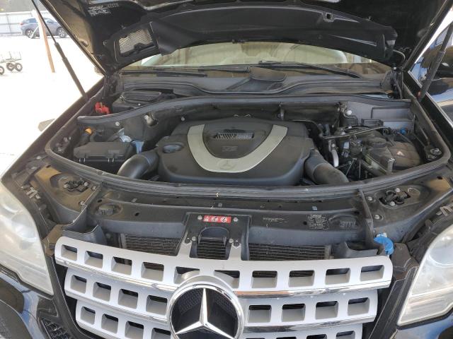 4JGBB8GB4BA736554 - 2011 MERCEDES-BENZ ML 350 4MATIC BLACK photo 12
