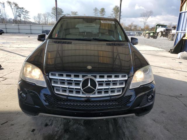 4JGBB8GB4BA736554 - 2011 MERCEDES-BENZ ML 350 4MATIC BLACK photo 5
