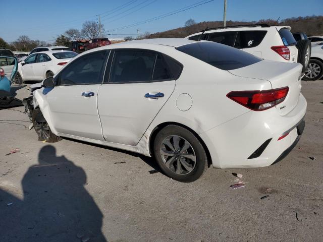 3KPA24AD5PE520378 - 2023 KIA RIO LX WHITE photo 2