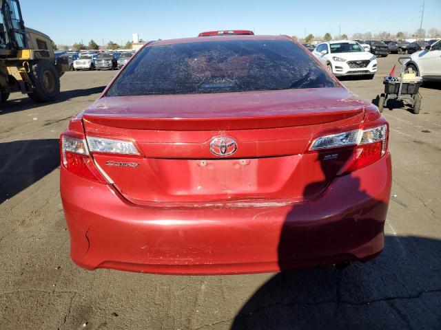 4T1BF1FK1CU588232 - 2012 TOYOTA CAMRY BASE MAROON photo 6