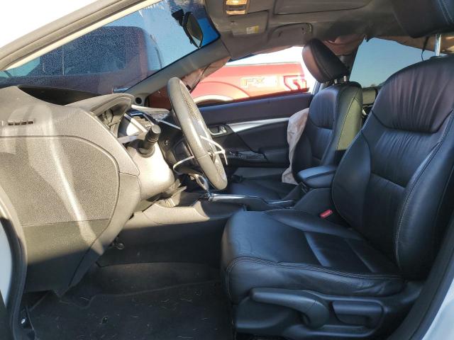 19XFB2F9XDE283445 - 2013 HONDA CIVIC EXL თეთრი ფოტო 7