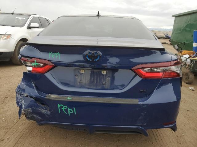 4T1T31AK6PU058476 - 2023 TOYOTA CAMRY SE NIGHT SHADE BLUE photo 6