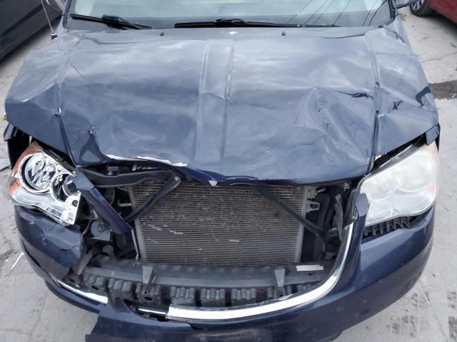 2C4RC1CG7ER367844 - 2014 CHRYSLER TOWN & COU TOURING L BLUE photo 12
