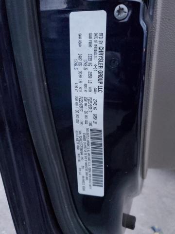 2C4RC1CG7ER367844 - 2014 CHRYSLER TOWN & COU TOURING L BLUE photo 13