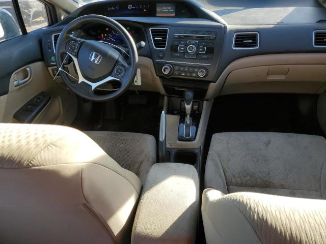 19XFB2F54EE027817 - 2014 HONDA CIVIC LX GRAY photo 8