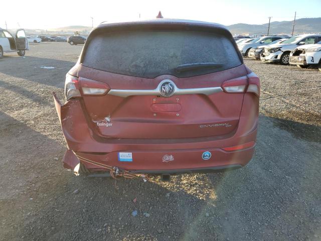 LRBFX1SA4KD113266 - 2019 BUICK ENVISION PREFERRED მუქწითელი ფოტო 6