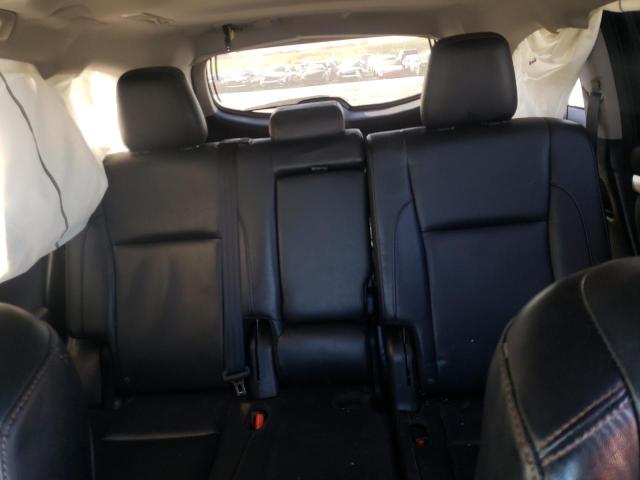 5TDKKRFH0GS500851 - 2016 TOYOTA HIGHLANDER XLE BLACK photo 10