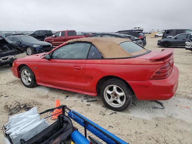 1FALP45T2SF175391 - 1995 FORD MUSTANG GT RED photo 2