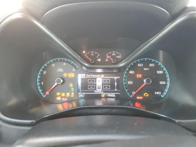 1GCPTCE19J1211265 - 2018 CHEVROLET COLORADO LT SILVER photo 9