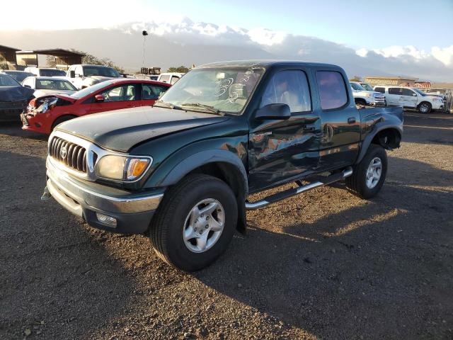 5TEGN92N03Z289477 - 2003 TOYOTA TACOMA DOUBLE CAB PRERUNNER GREEN photo 1