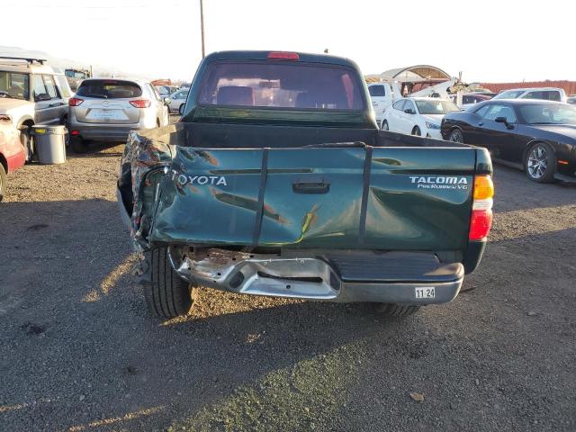 5TEGN92N03Z289477 - 2003 TOYOTA TACOMA DOUBLE CAB PRERUNNER GREEN photo 6