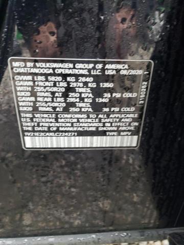 1V21E2CAXLC224271 - 2020 VOLKSWAGEN ATLAS CROS SE BLACK photo 13