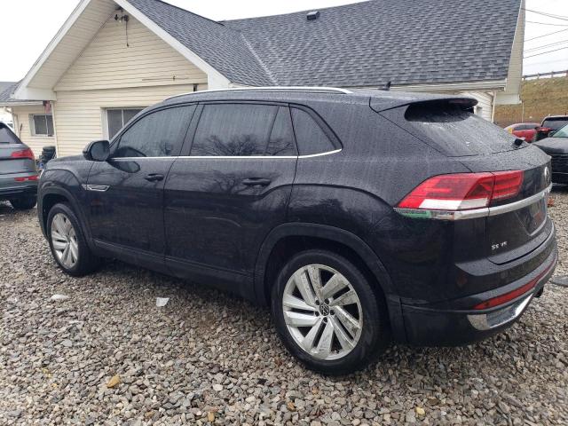 1V21E2CAXLC224271 - 2020 VOLKSWAGEN ATLAS CROS SE BLACK photo 2