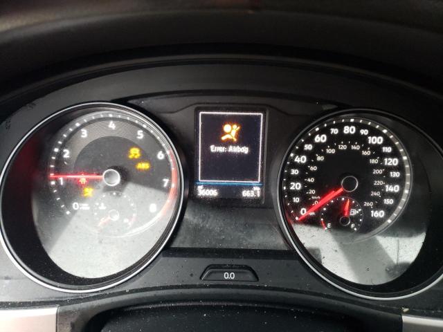 1V21E2CAXLC224271 - 2020 VOLKSWAGEN ATLAS CROS SE BLACK photo 9