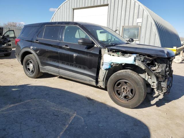 1FM5K8AB5MGA42378 - 2021 FORD EXPLORER POLICE INTERCEPTOR 黑色 照片 4