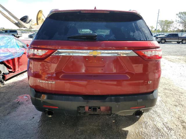 1GNERGKW6JJ281018 - 2018 CHEVROLET TRAVERSE LT Қызыл фото 6