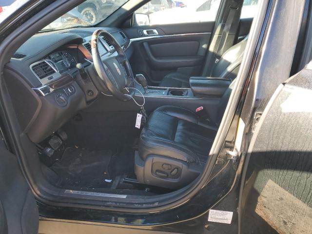1LNHM93R19G612813 - 2009 LINCOLN MKS BLACK photo 7
