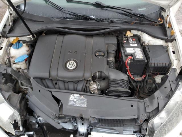 WVWDA7AJ1AW251574 - 2010 VOLKSWAGEN GOLF Սպիտակ լուսանկար 11
