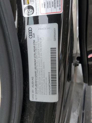 WAUH2AFC9HN093312 - 2017 AUDI A6 PRESTIGE შავი ფოტო 12