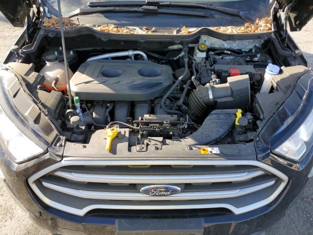 MAJ6S3GL1KC274708 - 2019 FORD ECOSPORT SE შავი ფოტო 12