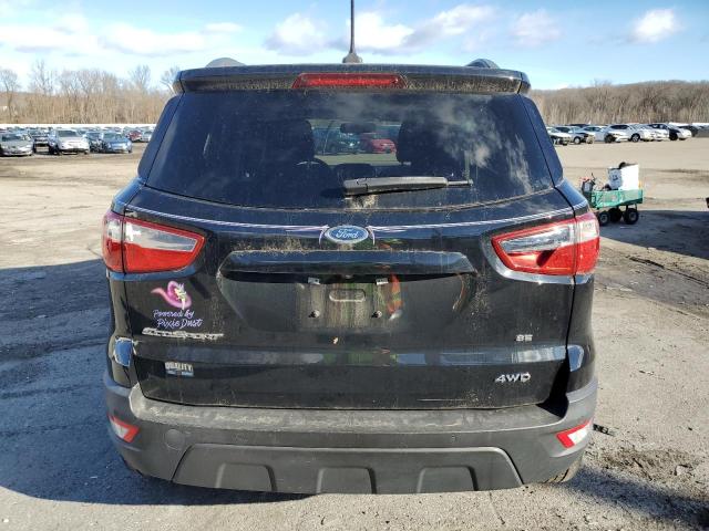 MAJ6S3GL1KC274708 - 2019 FORD ECOSPORT SE შავი ფოტო 6