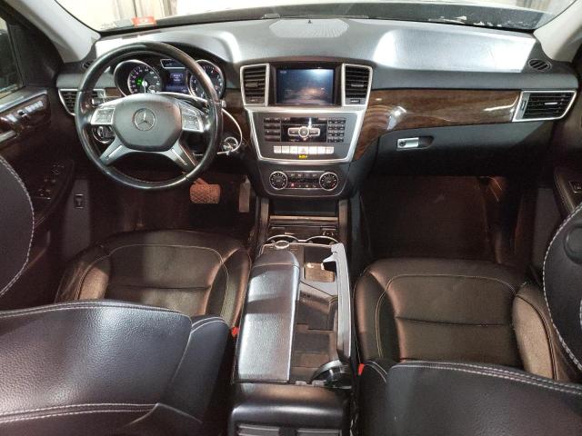 4JGDA5HB2EA323657 - 2014 MERCEDES-BENZ ML 350 4MATIC BLACK photo 8