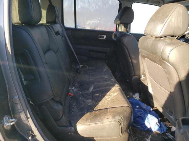 5FNYF4H52CB009331 - 2012 HONDA PILOT EXL GRAY photo 11