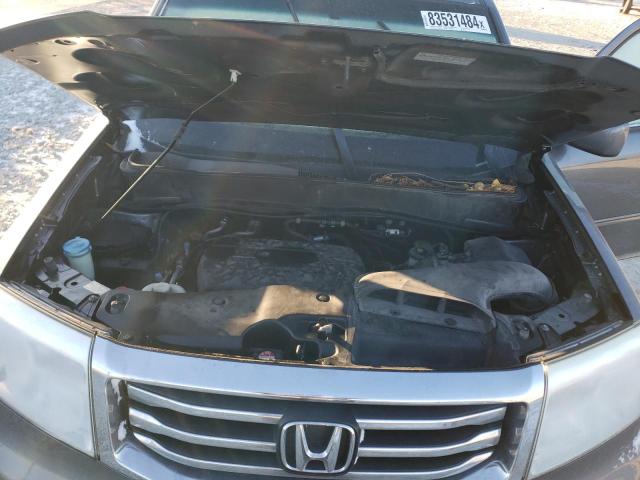 5FNYF4H52CB009331 - 2012 HONDA PILOT EXL GRAY photo 12