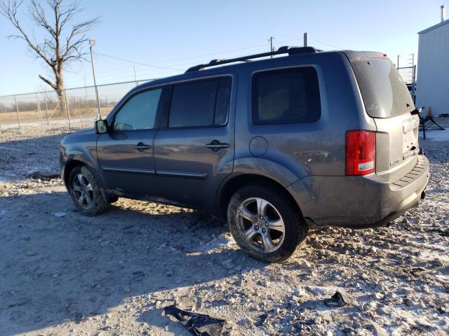 5FNYF4H52CB009331 - 2012 HONDA PILOT EXL GRAY photo 2