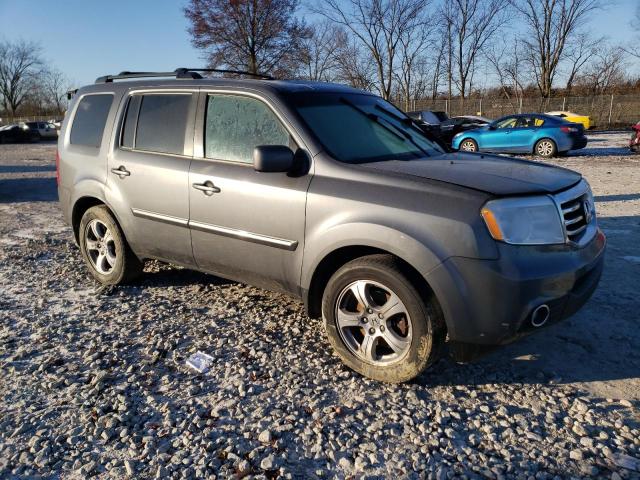 5FNYF4H52CB009331 - 2012 HONDA PILOT EXL GRAY photo 4