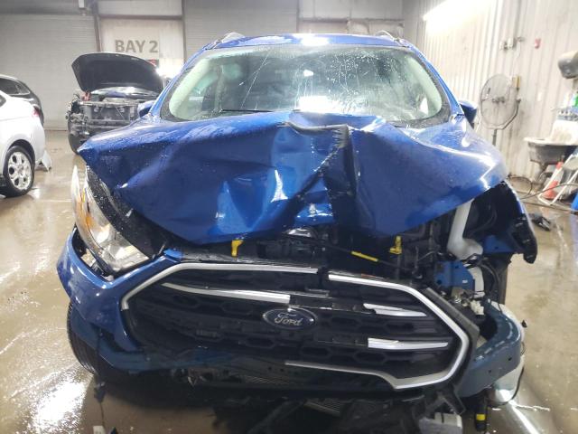 MAJ3S2GE5KC277089 - 2019 FORD ECOSPORT SE Blau Foto 5