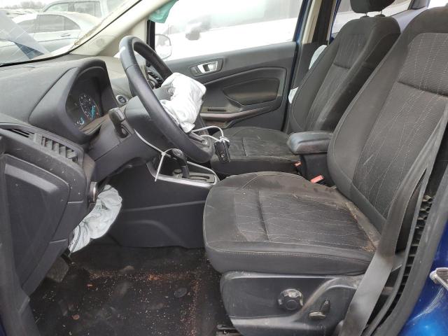 MAJ3S2GE5KC277089 - 2019 FORD ECOSPORT SE Blau Foto 7