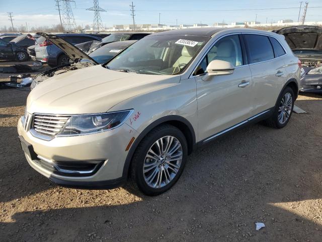 2LMPJ8LR0JBL11531 - 2018 LINCOLN MKX RESERVE Կրեմագույն լուսանկար 1