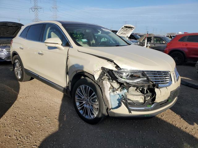 2LMPJ8LR0JBL11531 - 2018 LINCOLN MKX RESERVE Կրեմագույն լուսանկար 4