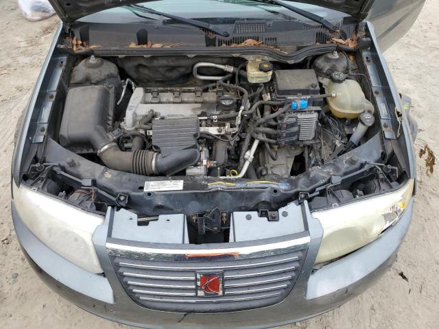 1G8AL55F87Z118822 - 2007 SATURN ION LEVEL 3 GRAY photo 11