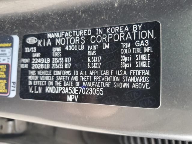 KNDJP3A53E7023055 - 2014 KIA SOUL + SILVER photo 12