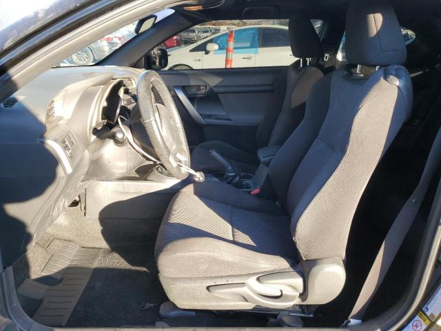 JTKJF5C73C3028959 - 2012 TOYOTA SCION TC BLACK photo 7
