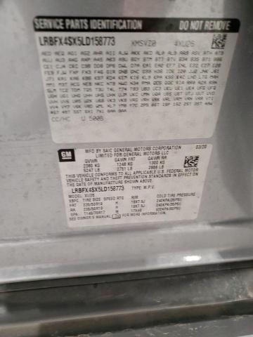 LRBFX4SX5LD158773 - 2020 BUICK ENVISION PREMIUM II Boz foto 13