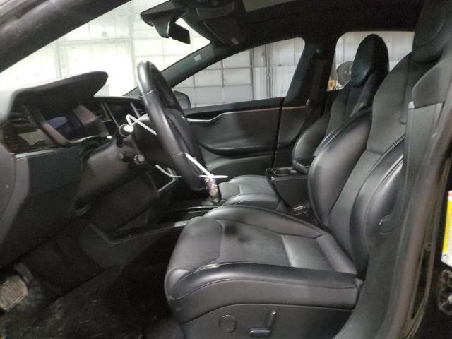 5YJSA1E2XJF266750 - 2018 TESLA MODEL S GRAY photo 7