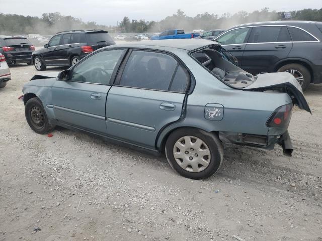2HGEJ6615YH554892 - 2000 HONDA CIVIC BASE Mavi foto 2