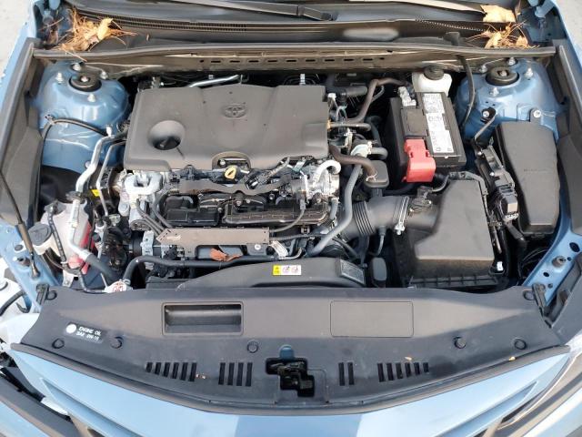 4T1G11AK0RU229264 - 2024 TOYOTA CAMRY SE NIGHT SHADE BLUE photo 11