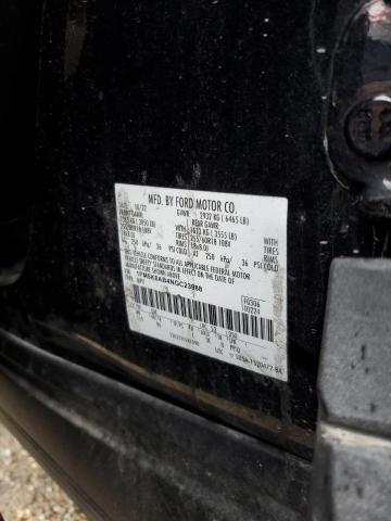 1FM5K8AB4NGC23988 - 2022 FORD EXPLORER POLICE INTERCEPTOR 黑色 照片 14