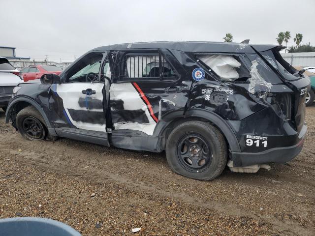 1FM5K8AB4NGC23988 - 2022 FORD EXPLORER POLICE INTERCEPTOR 黑色 照片 2